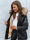 Ženska zimska jakna VIXEN Barva Črna DSTREET TY3874