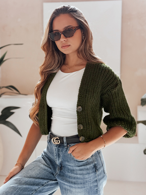 Ženska jopica NUTI Barva Zelena DSTREET MY1672