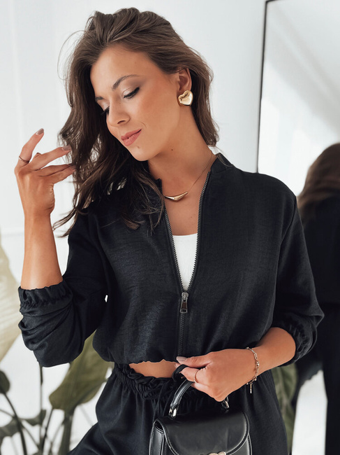 Ženska bomber jakna MADDIE Barva Črna DSTREET RY2318
