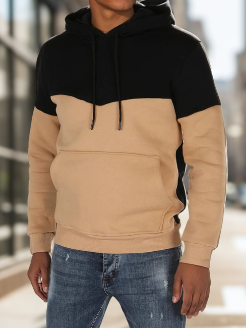 Moška osnovna majica s kapuco črna Dstreet BX5877