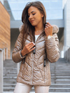 Ženska zimska jakna HAZEL SOFT Barva zlati DSTREET TY3692 