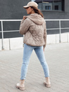 Ženska zimska bunda WINDGLAM camel Dstreet TY4421