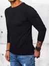 Moška majica z dolgimi rokavi Barva Črna DSTREET LX0559