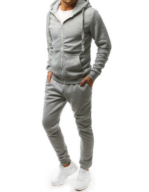 Moške komplet trenirke Barva Svetlosiva DSTREET AX0381