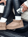 Ženski škornji SNOWTRED khaki Dstreet ZY0567
