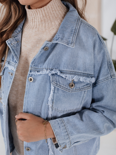 Ženska džins jakna DENZARIA blue Dstreet TY4905