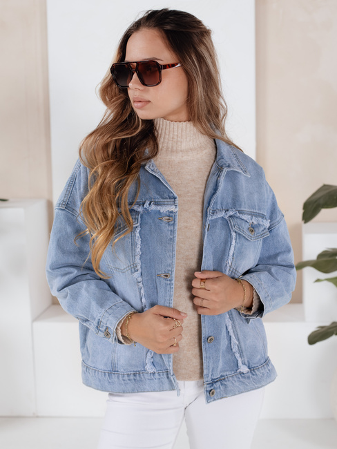 Ženska džins jakna DENZARIA blue Dstreet TY4905