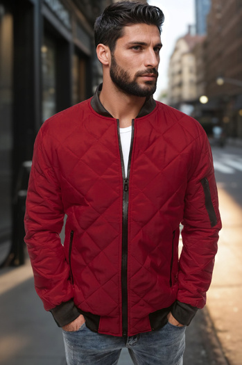 Moška prehodna jakna bordo TX2209