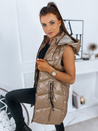 Ženski brezrokavnik MADANA camel Dstreet TY2979