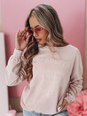 Ženska bluza KALISTYLE ene velikosti v prahu roza Dstreet BY1364