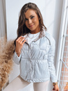Ženska prehodna jakna NATINA svetlo-siva Dstreet TY3618