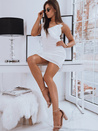 Obleka mini MARITA Barva Ecru DSTREET EY1542