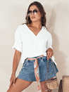 Spodenki jeansowe damskie SUMRBREEZ niebieskie Dstreet SY0352