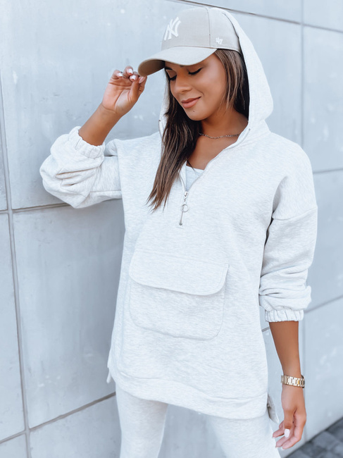 Ženski komplet trenirke MAYALAN Barva Svetlosiva DSTREET AY0941