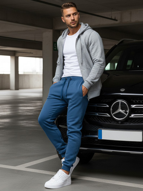 Moške spodnji deli trenirke Barva Modra DSTREET UX3370