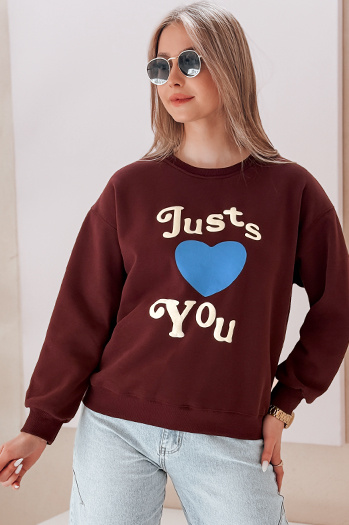 Ženska bluza FEELME burgundska Dstreet BY1474