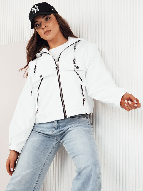 Kurtka przejściowa damska FERTI biała Dstreet TY4303