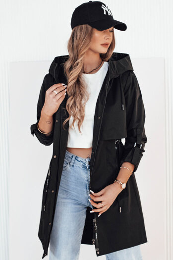 TILSON ženska jakna parka black Dstreet TY4182