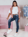 Ženske hlače iz džinsa ozkega kroja SKYFINE Dstreet UY2361