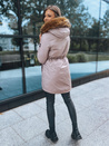 Ženska zimska jakna SANAH roza Dstreet TY2887