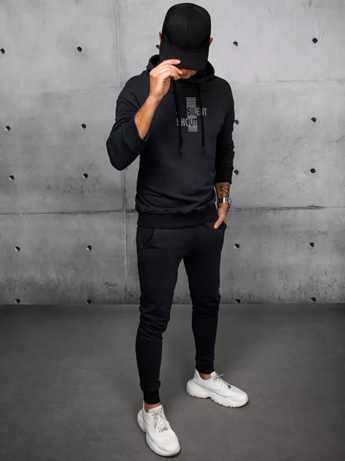 Moške komplet trenirke Barva Črna DSTREET AX0677