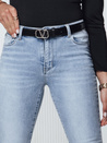Ženske jeans hlače FITTYCHIC push up blue Dstreet UY2315