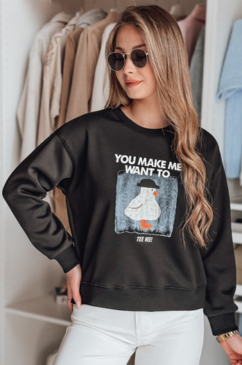 Ženska bluza GOOSHY black Dstreet BY1429