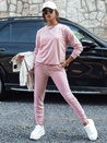 Ženski komplet trenirk MILIAN pink Dstreet AY1106