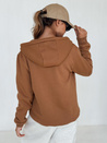 Ženska jopica VICTORIA rjave barve BY1396