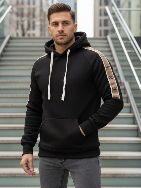 Moška kapuca črna Dstreet BX5941