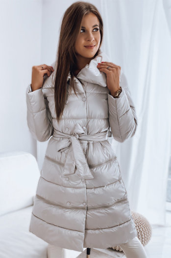 Ženska zimska jakna LONDON PREMIUM bež Dstreet TY3162