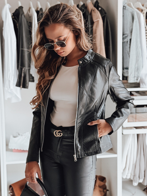 Ženske usnjene jakne ROCKYLADY black Dstreet TY4968