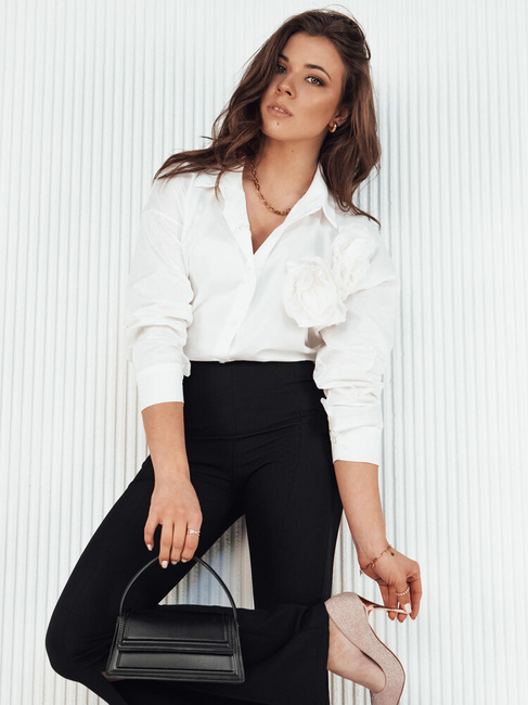 Elegantna ženska srajca CASILO Barva Bela DSTREET DY0398