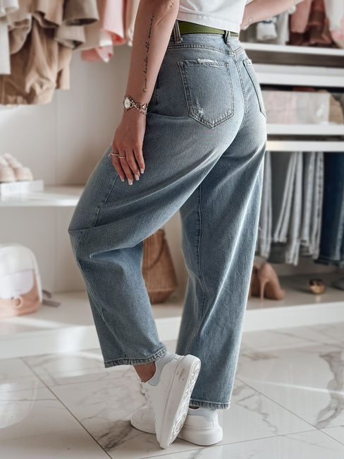 Ženske jeans hlače WIDELEGS blue Dstreet UY2472
