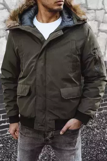 Moška zimska jakna Barva Zelena DSTREET TX4308