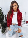 Ženska prešita jakna ADRIANNA Barva rdeča DSTREET TY3482