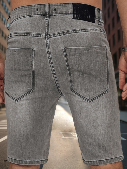 Moške kratke kavbojke temno sive barve Dstreet SX2351