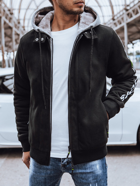 Moška jopa s potiskom Barva Črna DSTREET BX5613