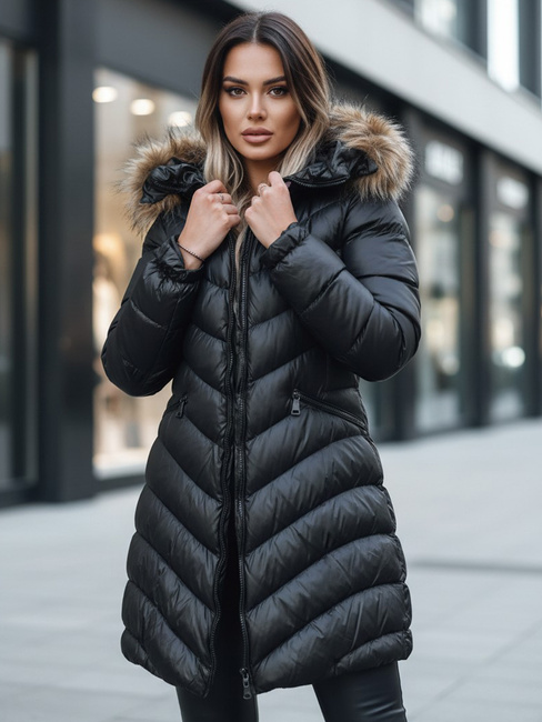 Ženska zimska jakna GLAMOUR FUSION Barva Črna DSTREET TY3890z