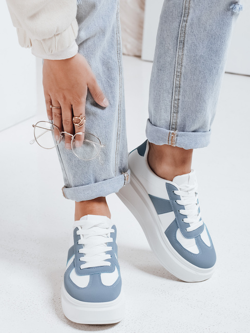 Ženske superge na platformi MODNIKKI blue Dstreet ZY1003