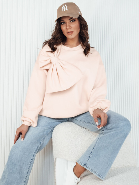 Ženska bluza BOWLOOP breskev Dstreet BY1261