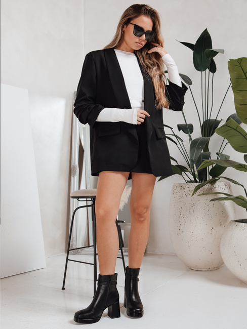 Ženski izolirani škornji black Dstreet ZY1253