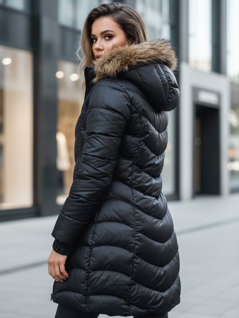 Ženska zimska jakna GLAMOUR FUSION Barva Črna DSTREET TY3890z