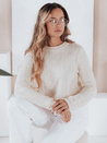 Ženski pulover BRAVINA ecru Dstreet MY2527