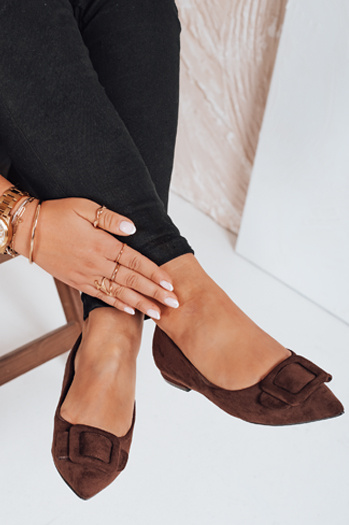 Ženske balerinke iz semiša Dstreet ZY1053