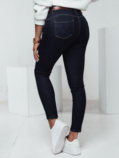 Ženske jeans hlače JEANLINE skinny s pasom Dstreet UY2323_2