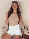 Ženske kratke hlače CANNES white Dstreet SY0387