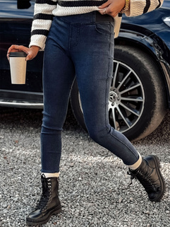 Ženske gamaše COZYVIBE a'la denim navy blue Dstreet UY2189_1