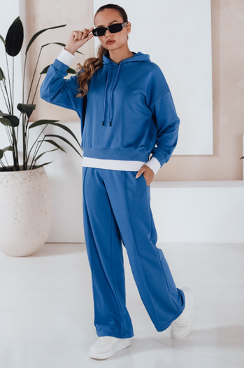 Ženski komplet trenirke SANELIS Barva Modra DSTREET AY0991