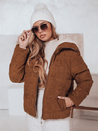 Ženska zimska bunda TRENDYGLAM rjava Dstreet TY4360